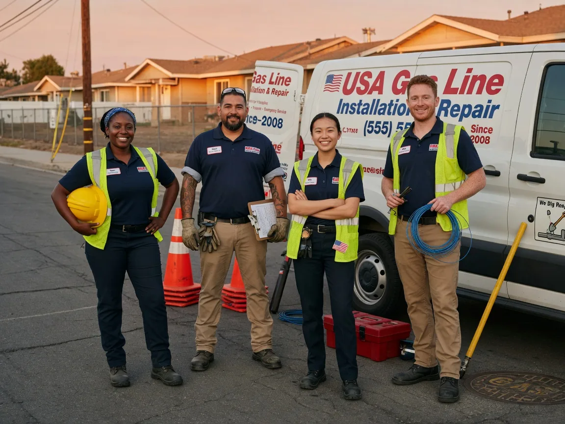 Gas Line Installation company in Desert Center, CA